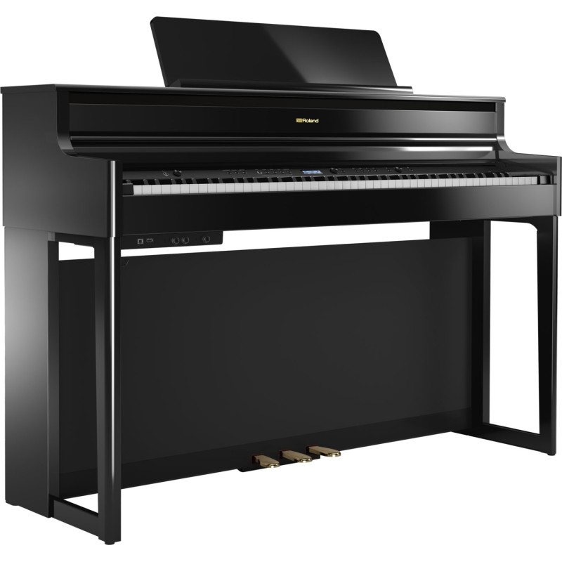 Roland HP704 noir brillant - Piano numérique Roland HP704 noir brillant - Piano numérique