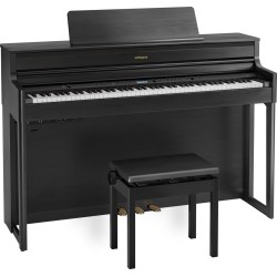 Roland HP704 noir mat - Piano numérique