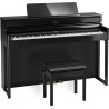 Roland HP704 noir verni - Piano numérique